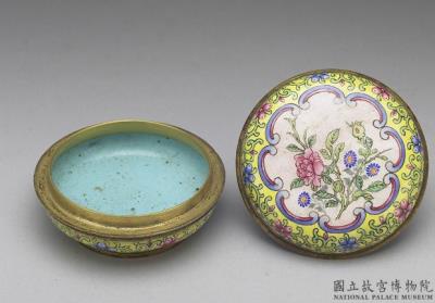 图片[2]-Copper-body painted enamel box, Qing dynasty, Qianlong reign (1736-1795)-China Archive